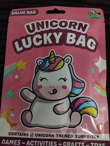Lucky bag unicorn great for - bag.,