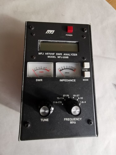 Mfj 259b vhf antenna - mfj-259b, hf/vhf