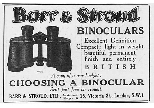 Barr stroud binoculars - binoculars,