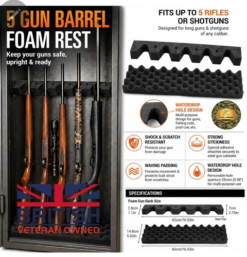 Foam gun rack - rack, for