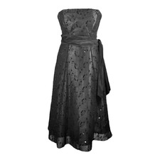 Black Strapless Dress Size 10