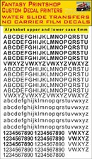 ALPHABET LETTERS NUMBER UPPER