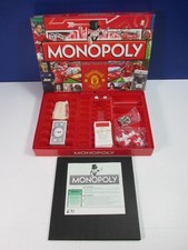 complete MONOPOLY MANCHESTER UNITED EDTION BOARD GAME collector's MAN UTD