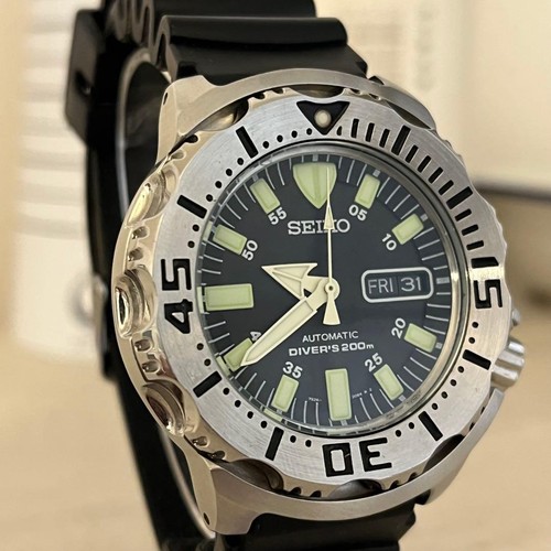 Seiko black monster - seiko,