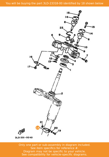 Yamaha holder cable - holder,, 1