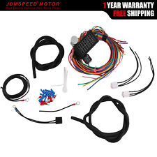 14 Circuit Wire Harness Assembly Modification Fuse Muscle Car Hot Rod Street Rat