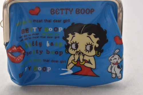 Vintage betty boop blue coin - boop,