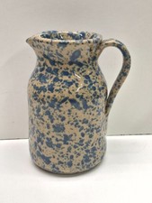 Moira Farmhouse Stoneware Solid Jug Grey/Blue Pottery England/D-21/