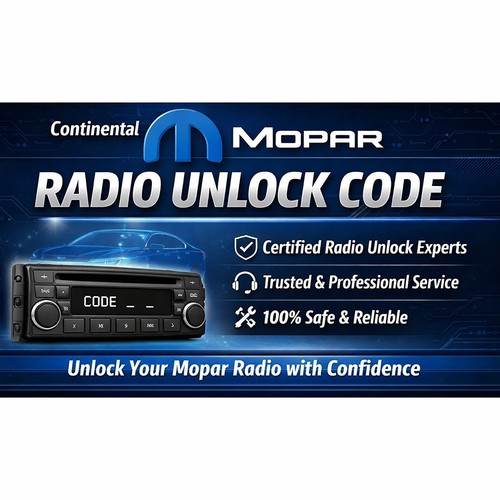 Mopar radio code unlock - radio, |