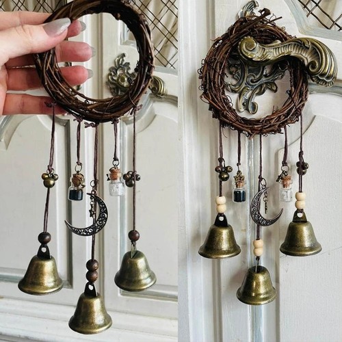 Vintage hanging bell door - hanging,