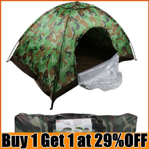 Man pop tent camping - 1-2,