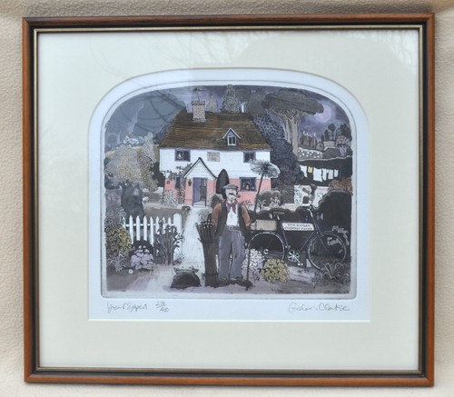 Graham clarke original signed - graham,