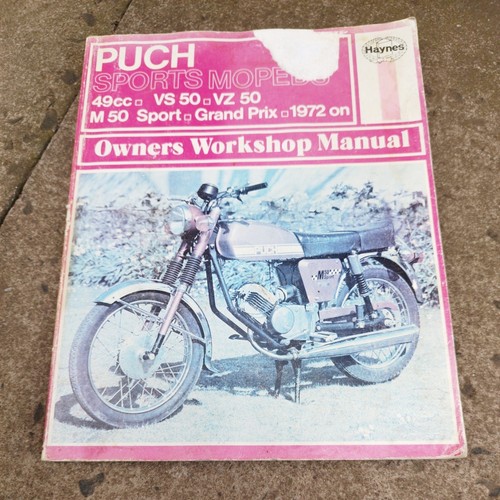 Haynes puch sports mopeds vs50 - sports,