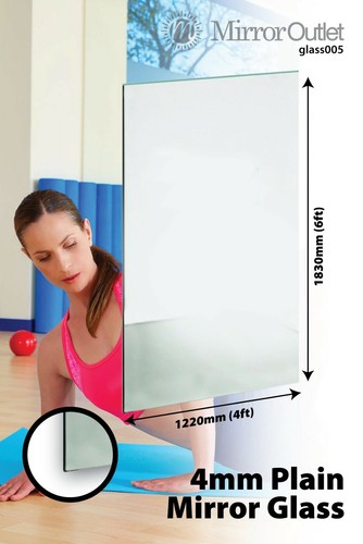 Gym mirror glass sheet - mirror, weight