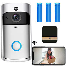 Wireless WiFi Video Doorbell Smart Phone Camera Door Bell Ring Intercom Security