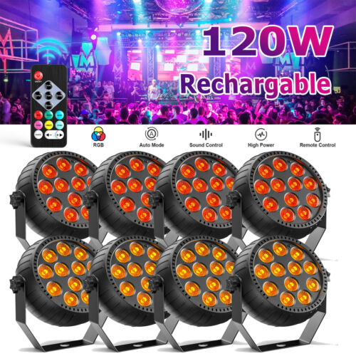 Rechargeable rgbw flat - rechargeable,