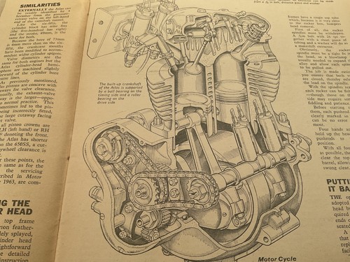 Amc norton atlas engine - amc,