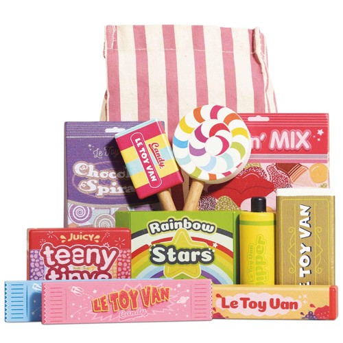Toy van wooden candy - le,