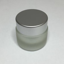 15ml Glass Jar, Frosted Glass