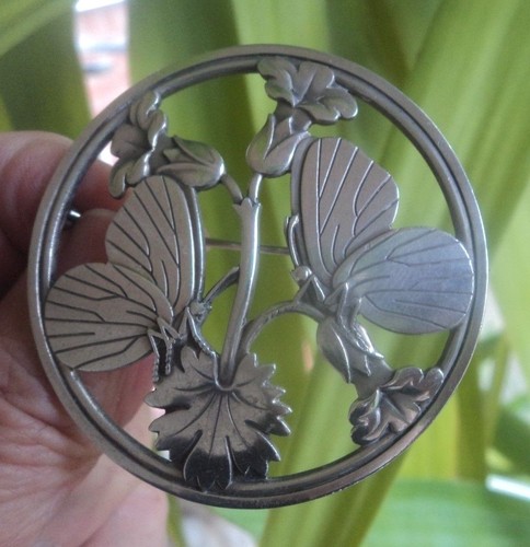 Georg jensen silver brooch - jensen,
