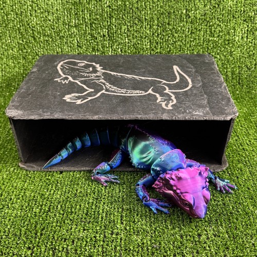 Bearded dragon slate cave - bearded,