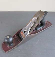 Vintage Stanley Smooth Bottom Bench Wood Plane No. G 12-205 Made in England