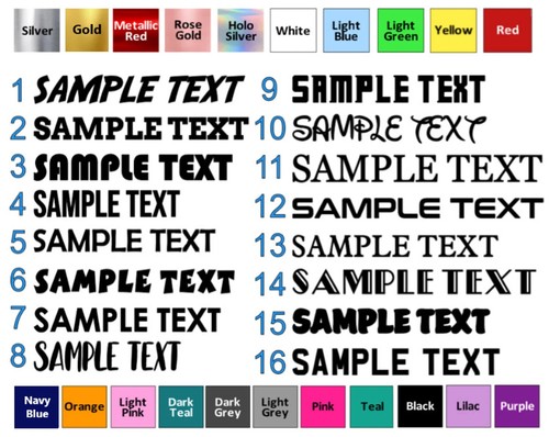 Personalised sticker name - sticker,