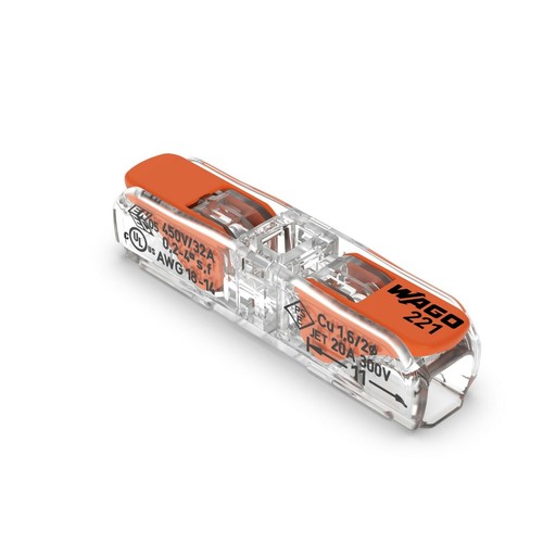 Wago 221 2411 slim inline - 221-2411,