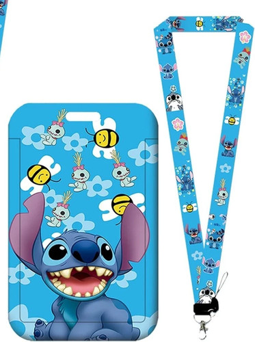 Lilo stitch lanyard - &,