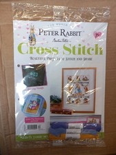 Beatrix Potter Peter Rabbit Cross Stitch Partworks,#70, FREE Thread To Continue 