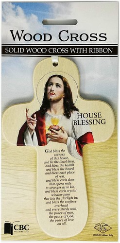 House blessing cross - cross, wood