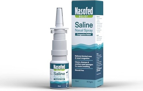 Nasofed saline nasal spray - nasofed,