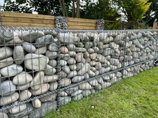 Gabion Cages / Baskets Retaining Stone Garden Wall Heavy Duty 4mm wire I UK I
