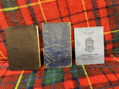 Vintage masons pocket - masons, books