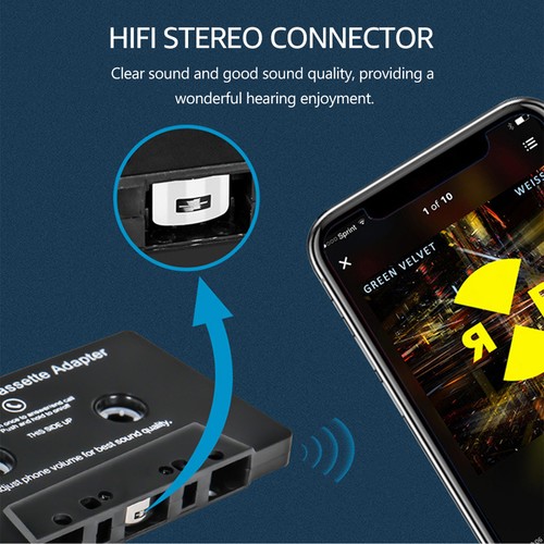 Bluetooth cassette adapter car - bluetooth,