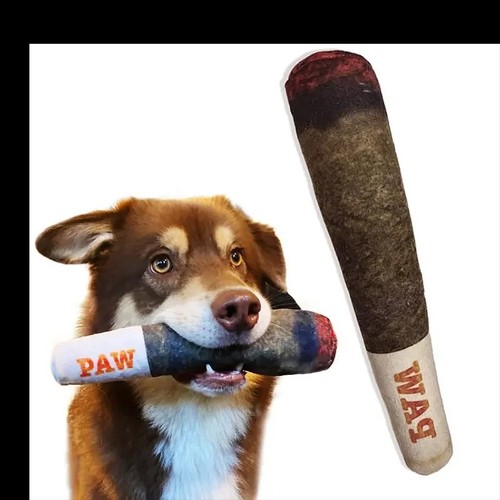 Raw squeaky dog - dog, spliff