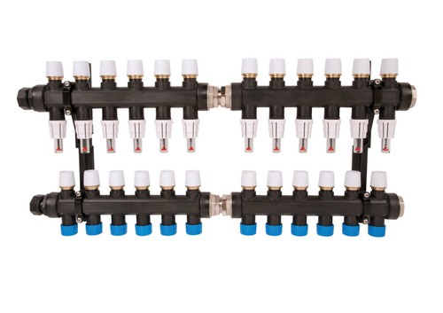 Polypipe port underfloor - 12-port,