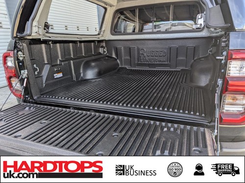 Under rail bed liner - under, liner/load