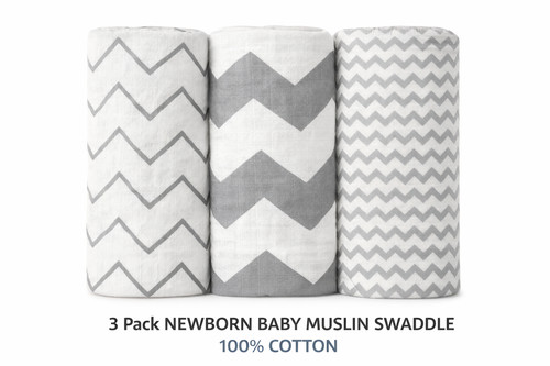 Pack baby muslin swaddle - baby,