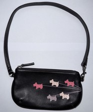 Radley Leather Clutch / Wristlet / Wrist Purse Bag With Strap