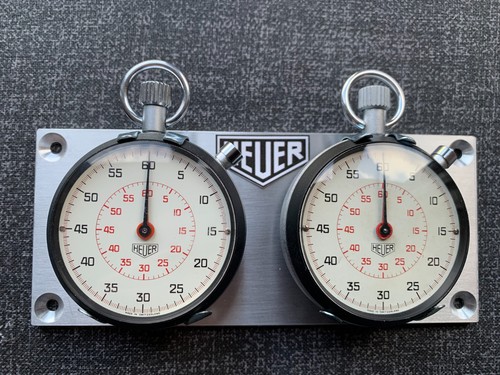 Vintage heuer stopwatch set - vintage,