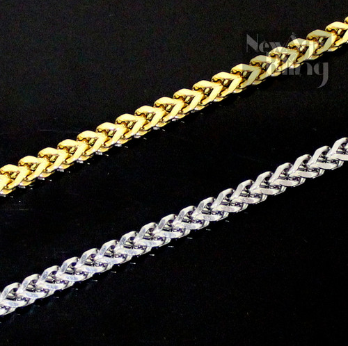 Mens franco chain 14k gold - 14k,
