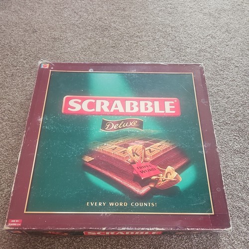 Scrabble deluxe edition - scrabble,