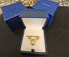 Mikimoto 22g Heavy 18ct Yellow