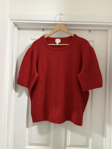 Women red short sleeve - h&m,