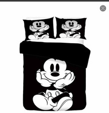 Mickey and Minnie Mouse Collection Single/Double/King Bed Quilt Cover Set