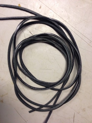 Leather laces black for - leather,