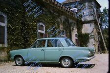 1967 35mm Slide Blue Ford Cortina Four Door Sedan #5812
