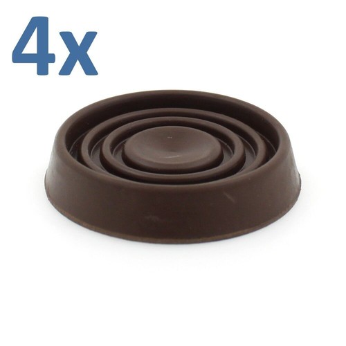 Non slip rubber castor cups - non,
