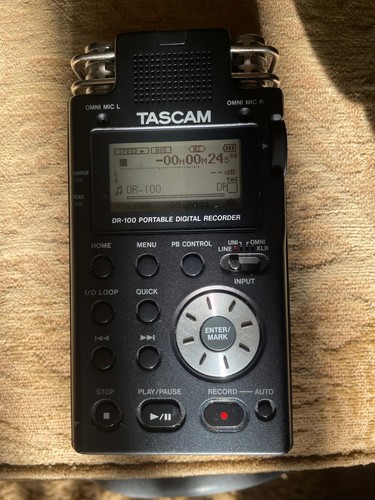 Tascam 100 portable digital - dr-100,